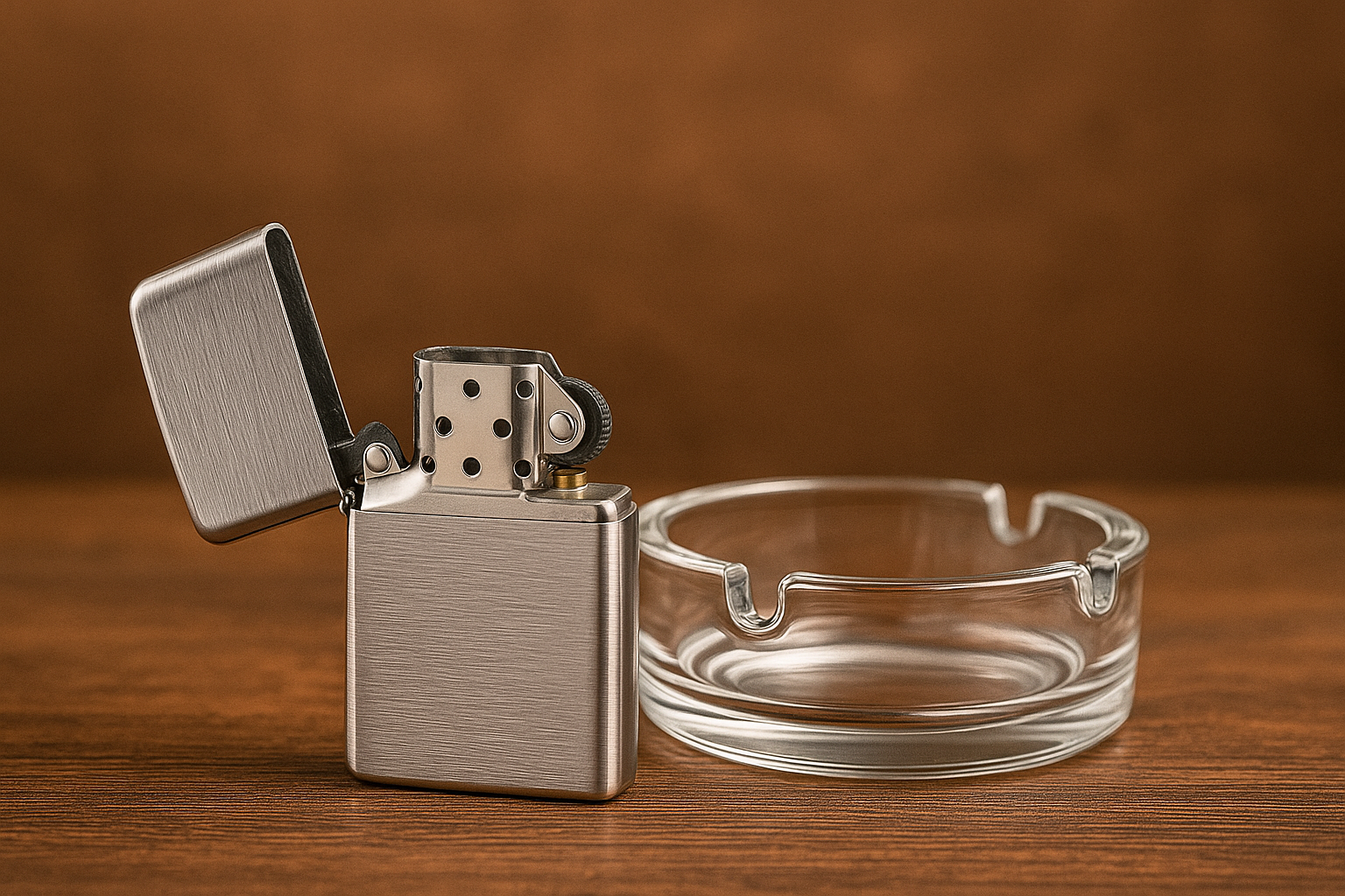 Aschenbecher & Feuerzeug mit Individualisierung