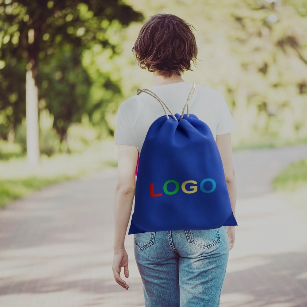 Nachhaltige Turnbeutel aus Baumwolle oder RPET